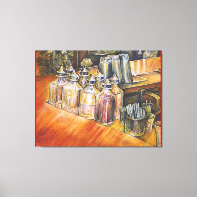 Toile Idéography of Golden Light (Recto)