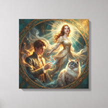 If My Pet Were Human Stretch canvas