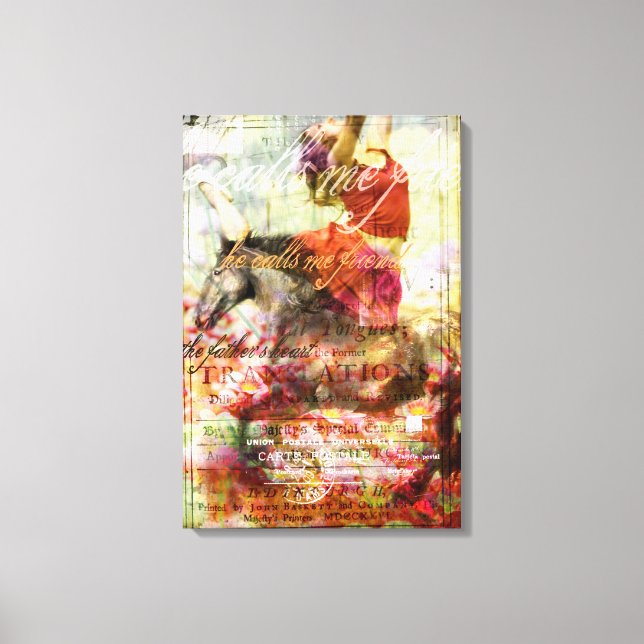 Toile Il M'Appelle Ami (Recto)