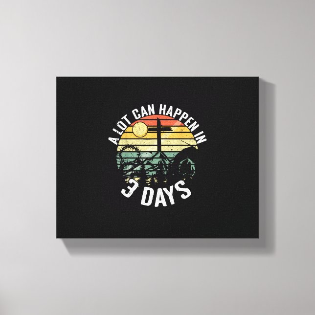 Toile Il Peut Arriver Beaucoup En 3 Jours Jésus Christ J (Recto)