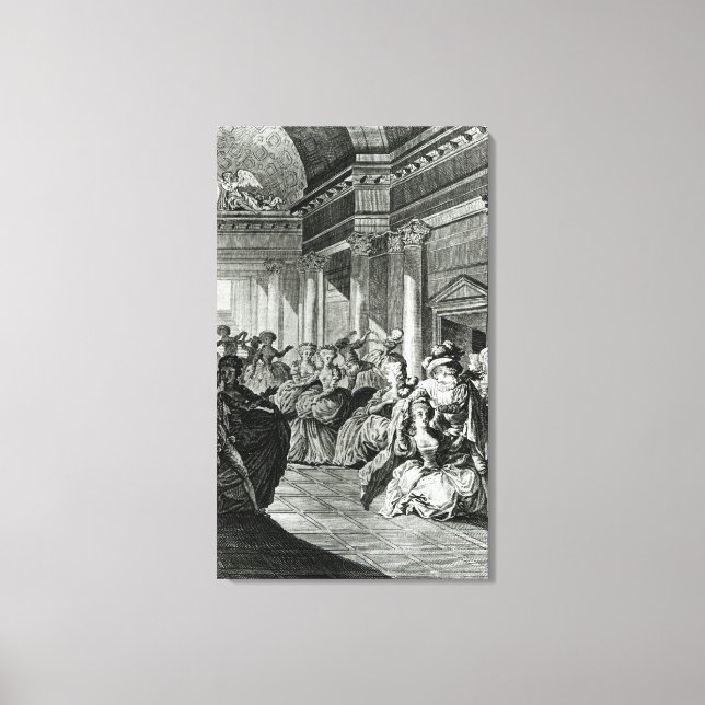 Toile Il vous rendra pur et chaste (Recto)