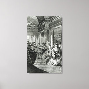 Toile Il vous retournera purs et chastes au votre