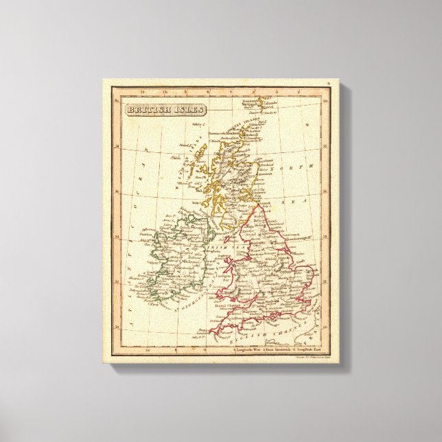 Toile Île britannique 4 (Recto)