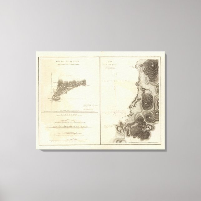 Toile Île de Pâques Chili (Recto)