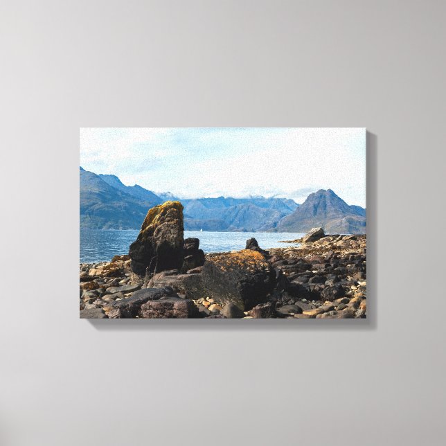 Toile Île de Skye - Écosse, Royaume-Uni (Recto)