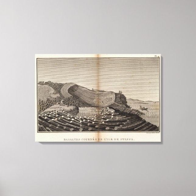 Toile Île de Staffa (Recto)