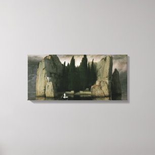 Toile Île des morts d'Arnold Böcklin, Art symboliste