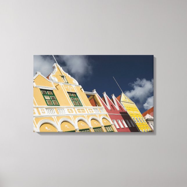 Toile Îles ABC, CURAÇAO, Willemstad: Punda (Recto)