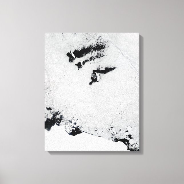 Toile Îles Balleny, près de l'Antarctique (Recto)