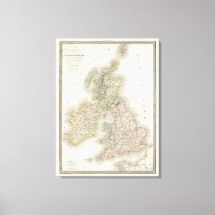 Toile Iles Britanniques - îles britanniques