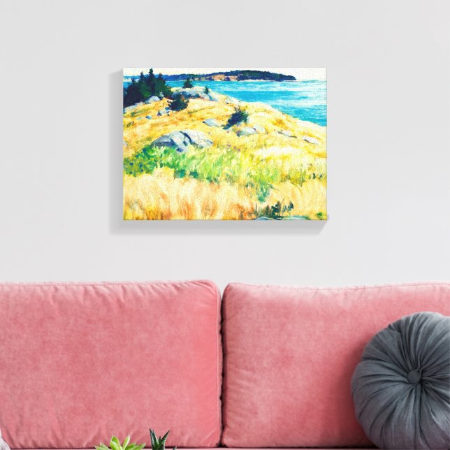 Toile Îles du Maine par Newell Convers Wyeth (Insitu(Salon))