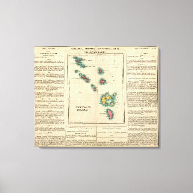 Toile Îles Leeward (Recto)