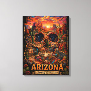 Toile Illusion de crâne d'Arizona Astigmatisme dans l'