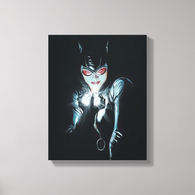 Toile Illustration de couverture de Batman Catwoman Face (Recto)