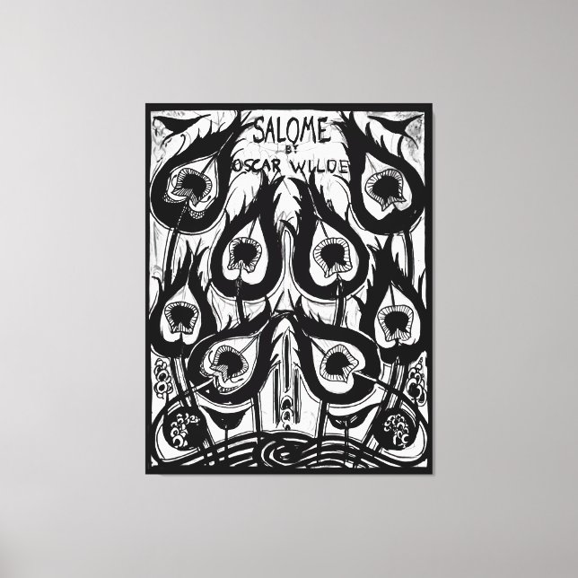 Toile Illustration de couverture de salome (Recto)