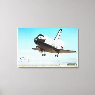 Toile Illustration de Digitals de navette spatiale