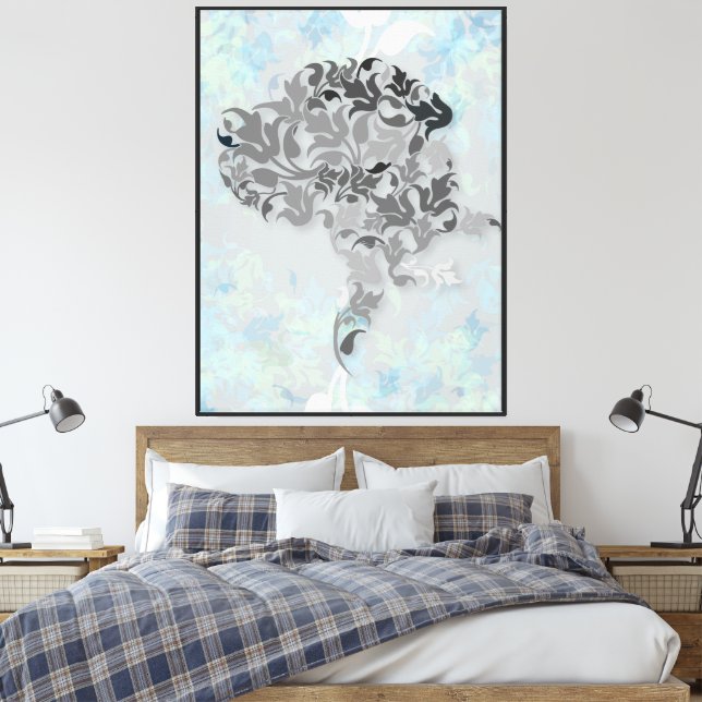 Toile Illustration de Dogue allemand (Insitu(Chambre))