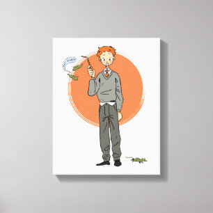 Toile Illustration de Ron Weasley "Eat Slugs"
