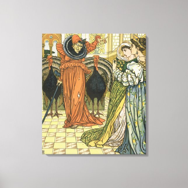 Toile Illustration de The Yellow Dwarf, première édition (Recto)