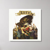 Illustration de Wyeth sur la vie de pirate vintage