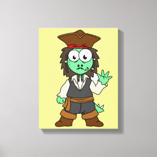 Toile Illustration D'Un Pirate De Stegosaurus, Jack Spar