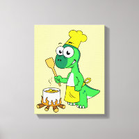 Illustration D'Une Cuisine De Parasaurolophus Dino