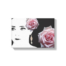 Illustration élégante et irrégulière du visage de 