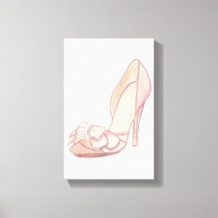 Toile Illustration originale de chaussure de Badgley