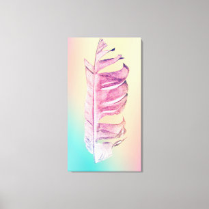 Toile Illustration originale de dessin de plumes