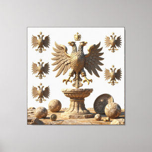 Toile IllyrienAutelReliques-ArtAigleSacréEnsembleIIIHERS
