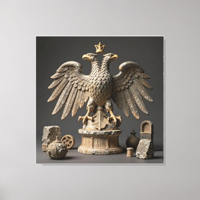 Toile IllyrienAutelReliques-ArtSacréAigleEnsembleVIIHERS (Recto)