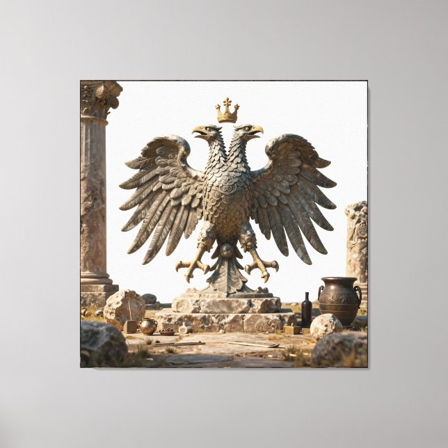 Toile IllyrienAutelReliques-FaisceauDArtAigleSacréIVHERS (Recto)