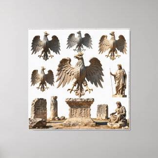 Toile IllyrienAutelReliques-FaisceauDArtAigleSacréV HERS