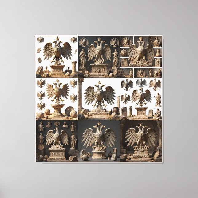 Toile IllyrienAutelReliquesAigleSacréArtBundle IX HERSYM (Recto)