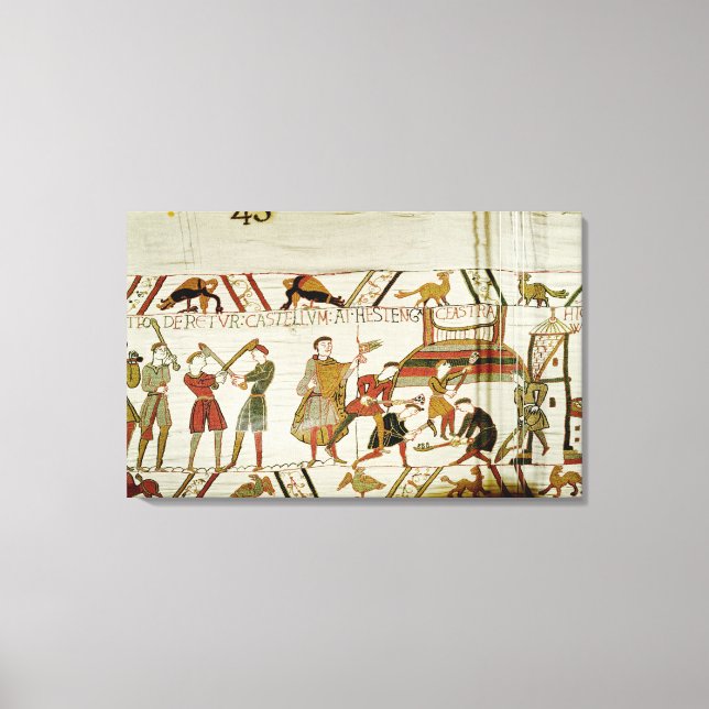 Toile Ils construisent les fortifications (Recto)