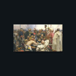 Toile Ilya Repin Réponse des cosaques zaporozhiens<br><div class="desc">Image emblématique des Cosaques zaporozhiens répondant au Sultan Mehmed IV, peint par Ilya Repin.</div>