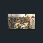 Toile Ilya Repin Réponse des cosaques zaporozhiens<br><div class="desc">Image emblématique des Cosaques zaporozhiens répondant au Sultan Mehmed IV,  peint par Ilya Repin.</div>