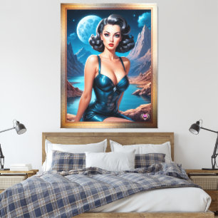 Toile I'm On Vacation AI Concept Art de Xzendor7