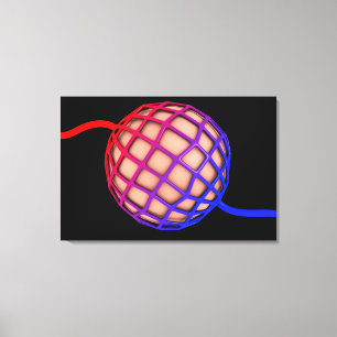 Toile Image Conceptuelle D'Alveolus