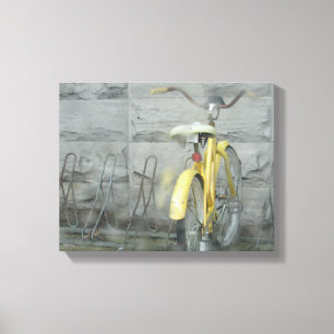 Toile Image d'accent de photo de bicyclette