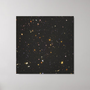 Toile Image de l'espace de champ ultra profond Hubble