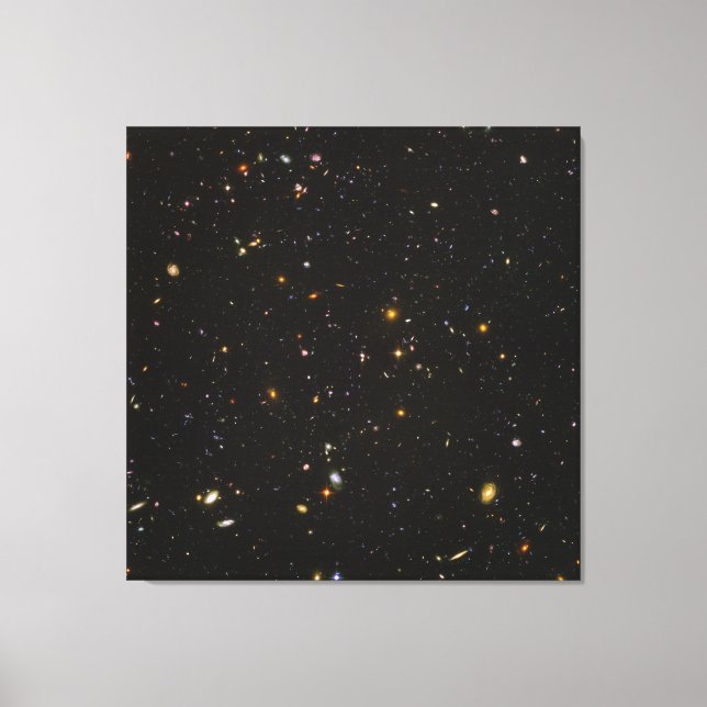 Toile Image de l'espace de champ ultra profond Hubble (Recto)