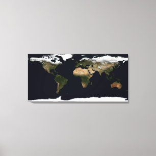 Toile Image globale de notre monde