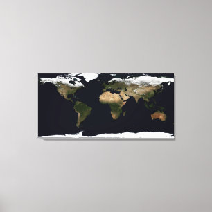 Toile Image globale de notre monde