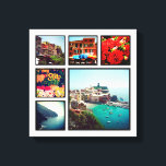 Toile Image Instagram personnalisé Collage de photos toi<br><div class="desc">Ajoutez six de vos photos Instagram préférées pour créer un beau collage photo unique imprimé en toile enveloppé. Cliquez sur Customiser pour déplacer des photos et personnalisées avec votre propre texte pour créer un design unique d'un genre. Grand cadeau pour la famille et les amis!</div>