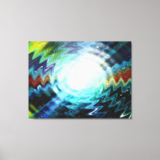 Toile Imaginaire d'onde légère Galaxy Art Design Abstrai