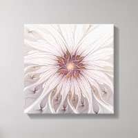 Imaginaire Floral, Abstraite Fleur Pastel Moderne