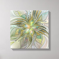 Imaginaire Floral Fleur Art Fractal Moderne Avec O