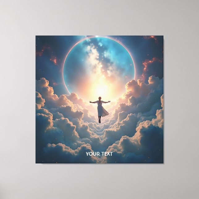 Toile Imaginaire mignonne Space Stars Girl (Recto)