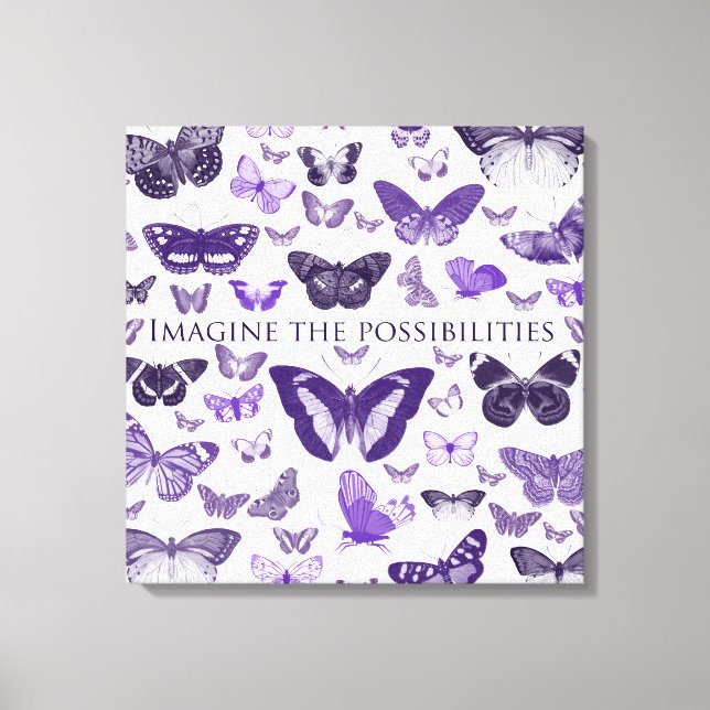 Toile Imaginez les possibilités (Recto)